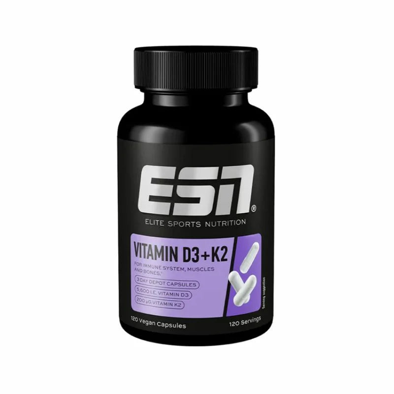 ESN Vitamin D3+K2 (120 Caps)