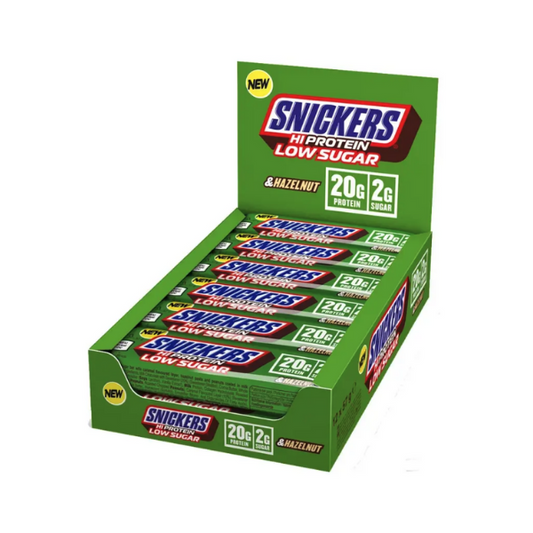 Snickers Hazelnut Low Sugar Hi Protein Box (12x57g)