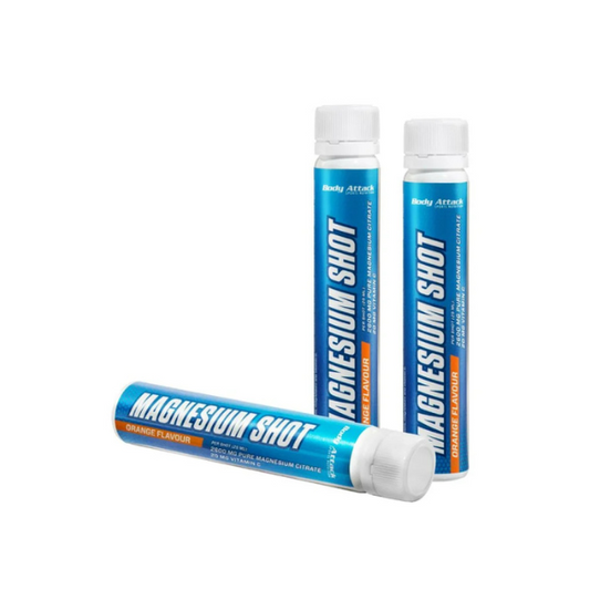 Body Attack Magnesium Shots 20x25ml - Orange