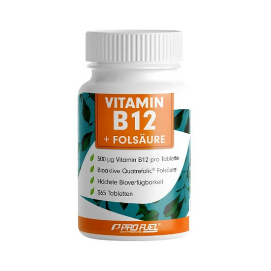 ProFuel Vitamin B12 + Folsäure (365 Tabletten)