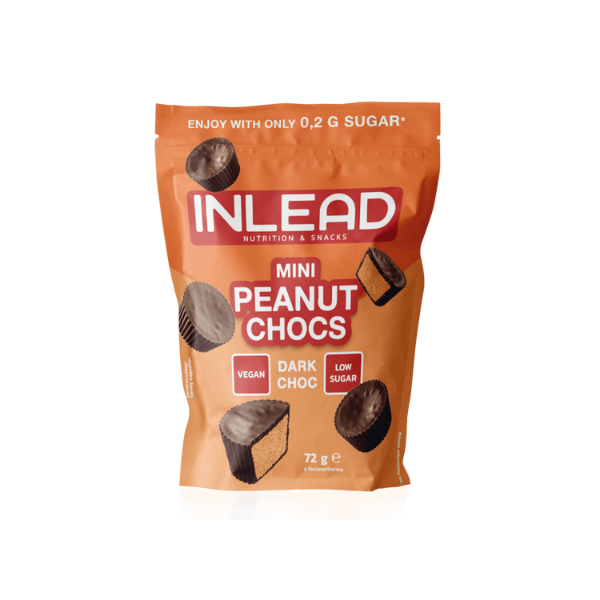 Inlead Mini Peanut Chocs Dark Choc