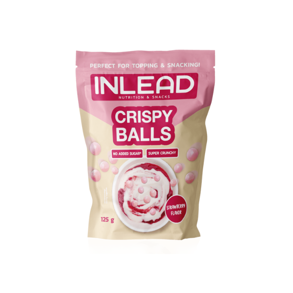 Inlead Crispy Balls (125g) Strawberry