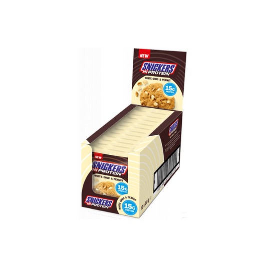 Snickers White Protein Cookie Box (12x60g)